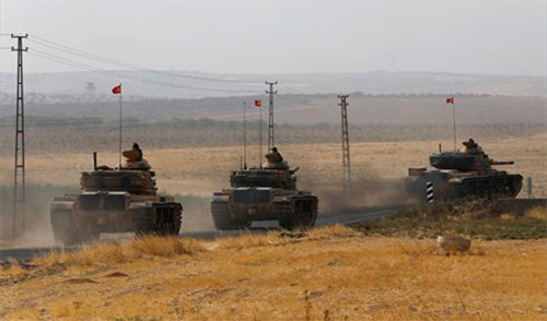 tropas turcas en el norte de Siria